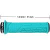 image:imageFIFTYFIFTY Mountain Bike Handlebar Grips Single Lockon MTB Grips Comfortable and Lock On NonSlip Bicycle Handle Fit for All Mountain Enduro DownhillTurquoise