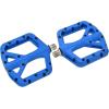 image:imageFIFTYFIFTY Mountain Bike Pedals NonSlip MTB Nylon Composite 916 Bicycle Pedals Lightweight and Wide Flat PlatformBlue