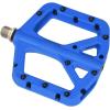 image:imageFIFTYFIFTY Mountain Bike Pedals NonSlip MTB Nylon Composite 916 Bicycle Pedals Lightweight and Wide Flat PlatformBlue