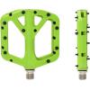 image:imageFIFTYFIFTY Mountain Bike Pedals NonSlip MTB Nylon Composite 916 Bicycle Pedals Lightweight and Wide Flat PlatformGreen
