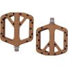 image:imageFIFTYFIFTY Mountain Bike Pedals NonSlip MTB Nylon Composite 916 Bicycle Pedals Lightweight and Wide Flat PlatformGum