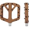 image:imageFIFTYFIFTY Mountain Bike Pedals NonSlip MTB Nylon Composite 916 Bicycle Pedals Lightweight and Wide Flat PlatformGum