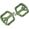 image:imageFIFTYFIFTY Mountain Bike Pedals NonSlip MTB Nylon Composite 916 Bicycle Pedals Lightweight and Wide Flat PlatformOlive Green