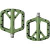 image:imageFIFTYFIFTY Mountain Bike Pedals NonSlip MTB Nylon Composite 916 Bicycle Pedals Lightweight and Wide Flat PlatformOlive Green