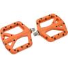 image:imageFIFTYFIFTY Mountain Bike Pedals NonSlip MTB Nylon Composite 916 Bicycle Pedals Lightweight and Wide Flat PlatformOrange