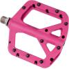 image:imageFIFTYFIFTY Mountain Bike Pedals NonSlip MTB Nylon Composite 916 Bicycle Pedals Lightweight and Wide Flat PlatformPink