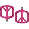 image:imageFIFTYFIFTY Mountain Bike Pedals NonSlip MTB Nylon Composite 916 Bicycle Pedals Lightweight and Wide Flat PlatformPink
