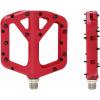 image:imageFIFTYFIFTY Mountain Bike Pedals NonSlip MTB Nylon Composite 916 Bicycle Pedals Lightweight and Wide Flat PlatformRed