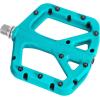 image:imageFIFTYFIFTY Mountain Bike Pedals NonSlip MTB Nylon Composite 916 Bicycle Pedals Lightweight and Wide Flat PlatformTurquoise
