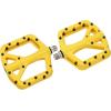image:imageFIFTYFIFTY Mountain Bike Pedals NonSlip MTB Nylon Composite 916 Bicycle Pedals Lightweight and Wide Flat PlatformYellow