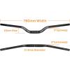image:imageFIFTYFIFTY Mountain Bike Riser Handlebar Aluminum Alloy MTB Handlebar 318mm Diameter 780mm Wide Bicycle BarBlack