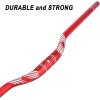 image:imageFIFTYFIFTY Mountain Bike Riser Handlebar Aluminum Alloy MTB Handlebar 318mm Diameter 780mm Wide Bicycle BarRed