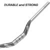 image:imageFIFTYFIFTY Mountain Bike Riser Handlebar Aluminum Alloy MTB Handlebar 318mm Diameter 780mm Wide Bicycle BarSilver
