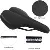 image:imageFIFTYFIFTY Mountain Bike Saddle Comfortable Memory Foam Bicycle Seat Soft Waterproof Bicycle Seat for Men and Women Compatible with MTB Road Bike EMTBCITY
