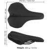 image:imageFIFTYFIFTY Mountain Bike Saddle Comfortable Memory Foam Bicycle Seat Soft Waterproof Bicycle Seat for Men and Women Compatible with MTB Road Bike EMTBCITY