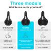 image:imageFIFTYFIFTY Mountain Bike Seat Comfortable Memory Foam Bicycle Seat Lightweight Waterproof Bicycle Saddle for Men and Women Compatible with MTB Road Bike EMTBTOURING
