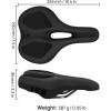 image:imageFIFTYFIFTY Mountain Bike Seat Comfortable Memory Foam Bicycle Seat Lightweight Waterproof Bicycle Saddle for Men and Women Compatible with MTB Road Bike EMTBCITY