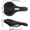 image:imageFIFTYFIFTY Mountain Bike Seat Comfortable Memory Foam Bicycle Seat Lightweight Waterproof Bicycle Saddle for Men and Women Compatible with MTB Road Bike EMTBTOURING