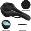 image:imageFIFTYFIFTY Mountain Bike Seat Comfortable Memory Foam Bicycle Seat Lightweight Waterproof Bicycle Saddle for Men and Women Compatible with MTB Road Bike EMTBMTB