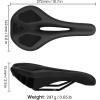 image:imageFIFTYFIFTY Mountain Bike Seat Comfortable Memory Foam Bicycle Seat Lightweight Waterproof Bicycle Saddle for Men and Women Compatible with MTB Road Bike EMTBMTB
