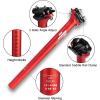 image:imageFIFTYFIFTY Mountain Bike Seat Post 272309316mm Aluminum Alloy Bicycle Seat Post 350mm Length for MTB Road Bike EMTBRed