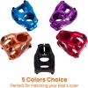 image:imageFIFTYFIFTY Mountain Bike Stem Aluminum Alloy Short MTB Stem Suitable for 118 Steer Tube 318mm Bicycle Handlebar Fits for All Mountain Endure Downhill FreeridePurple