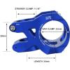 image:imageFIFTYFIFTY Mountain Bike Stem for 35mm Handlebar Clamp 118 Steer Tube Aluminum Alloy Short Handlebar Stem for All Mountain MTB Downhill FreerideBlue