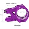 image:imageFIFTYFIFTY Mountain Bike Stem for 35mm Handlebar Clamp 118 Steer Tube Aluminum Alloy Short Handlebar Stem for All Mountain MTB Downhill FreeridePurple