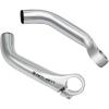 image:imageFIFTYFIFTY Bike Bar Ends Mountain Bike Handlebar Ends Aluminium Alloy MTB Bicycle Bar ExtenderPolished Silver