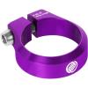 image:imageFIFTYFIFTY Bike Seat Post Clamp Aluminum Alloy Bicycle Seatpost Collar 286298318349364386mm Bicycle Seat Tube Clip for Most MTB Road Bikes 318mm BlackPurple
