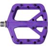 image:imageFIFTYFIFTY Mountain Bike Pedals NonSlip MTB Nylon Composite 916 Bicycle Pedals Lightweight and Wide Flat PlatformPurple