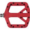 image:imageFIFTYFIFTY Mountain Bike Pedals NonSlip MTB Nylon Composite 916 Bicycle Pedals Lightweight and Wide Flat PlatformRed