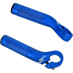 image:imageFIFTYFIFTY Bike Bar Ends Mountain Bike Handlebar Ends Alloy MTB Bicycle Bar 110mm BlackBlue