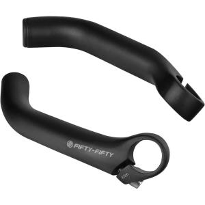 image:imageFIFTYFIFTY Bike Bar Ends Mountain Bike Handlebar Ends Aluminium Alloy MTB Bicycle Bar ExtenderBlack