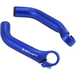 image:imageFIFTYFIFTY Bike Bar Ends Mountain Bike Handlebar Ends Aluminium Alloy MTB Bicycle Bar ExtenderBlue