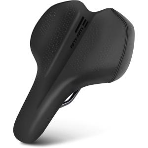 image:imageFIFTYFIFTY Mountain Bike Saddle Comfortable Memory Foam Bicycle Seat Soft Waterproof Bicycle Seat for Men and Women Compatible with MTB Road Bike EMTBCITY