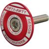 image:imageFIFTYFIFTY Bike Headset Top Cap with Bolts 118 Stem Top Cap with Bolt for MTB Road BikeRed