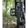 image:imageFIFTYFIFTY Mountain Bike Pedals NonSlip and Aluminum Alloy Bicycle Flat Pedals 916 Sealed Bearing Lightweight and Wide Platform for All Mountain Enduro Downhill EBike MTBBlack