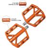 image:imageFIFTYFIFTY Mountain Bike Pedals NonSlip and Aluminum Alloy Bicycle Flat Pedals 916 Sealed Bearing Lightweight and Wide Platform for All Mountain Enduro Downhill EBike MTBOrange