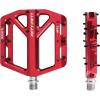 image:imageFIFTYFIFTY Mountain Bike Pedals NonSlip and Aluminum Alloy Bicycle Flat Pedals 916 Sealed Bearing Lightweight and Wide Platform for All Mountain Enduro Downhill EBike MTBRed