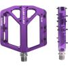 image:imageFIFTYFIFTY Mountain Bike Pedals NonSlip and Aluminum Alloy Bicycle Flat Pedals 916 Sealed Bearing Lightweight and Wide Platform for All Mountain Enduro Downhill EBike MTBPurple