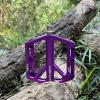 image:imageFIFTYFIFTY Mountain Bike Pedals NonSlip and Aluminum Alloy Bicycle Flat Pedals 916 Sealed Bearing Lightweight and Wide Platform for All Mountain Enduro Downhill EBike MTBPurple