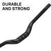image:imageFIFTYFIFTY Mountain Bike Riser Handlebar Aluminum Alloy Bicycle Riser Handlebar 35mm Diameter 800mm Wide MTB Bar Black 38mm RiseBlack