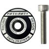 image:imageFIFTYFIFTY Bike Headset Top Cap with Bolts 118 Stem Top Cap with Bolt for MTB Road BikeBlack