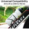 image:imageFIFTYFIFTY 2Pack Bike Water Bottle Holder Aluminum Alloy Water Bottle Cage Lightweight Bicycle Cup Holder Rack with Screws Tool Universal Bicycle Drink Cage for MTB Road Bike BlackBlack