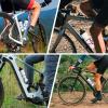 image:imageFIFTYFIFTY 2Pack Bike Water Bottle Holder Aluminum Alloy Water Bottle Cage Lightweight Bicycle Cup Holder Rack with Screws Tool Universal Bicycle Drink Cage for MTB Road Bike BlackBlueBlue