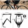 image:imageFIFTYFIFTY 2Pack Bike Water Bottle Holder Aluminum Alloy Water Bottle Cage Lightweight Bicycle Cup Holder Rack with Screws Tool Universal Bicycle Drink Cage for MTB Road Bike BlackBlackBlack