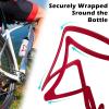 image:imageFIFTYFIFTY 2Pack Bike Water Bottle Holder Aluminum Alloy Water Bottle Cage Lightweight Bicycle Cup Holder Rack with Screws Tool Universal Bicycle Drink Cage for MTB Road Bike BlackRedRed