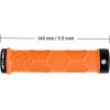 image:imageFIFTYFIFTY Double LockOn Mountain Bike Grips Bicycle Handlebar Locking Grips NonSlip MTB HandleOrange