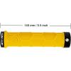image:imageFIFTYFIFTY Double LockOn Mountain Bike Grips Bicycle Handlebar Locking Grips NonSlip MTB HandleYellow